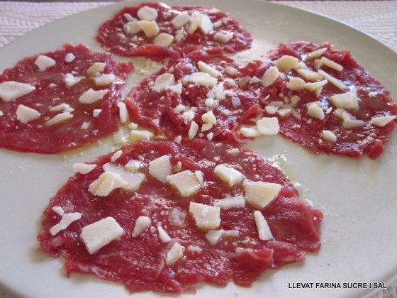 Carpaccio de bou 006