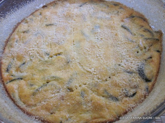 Crostata de gerds y figues i barquetes d'amanida amb ceba tendra 009